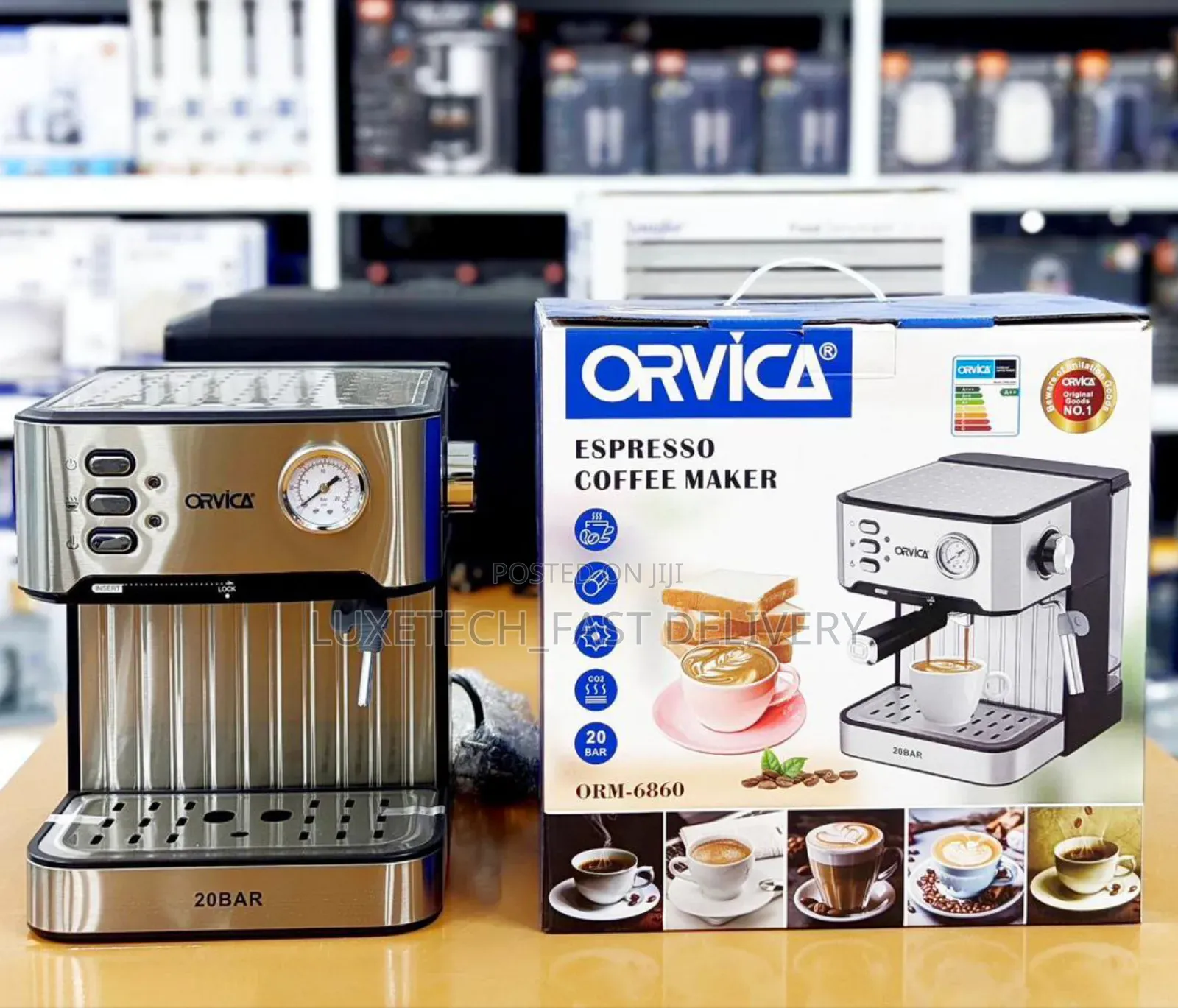 Orvica Espresso Coffee Maker