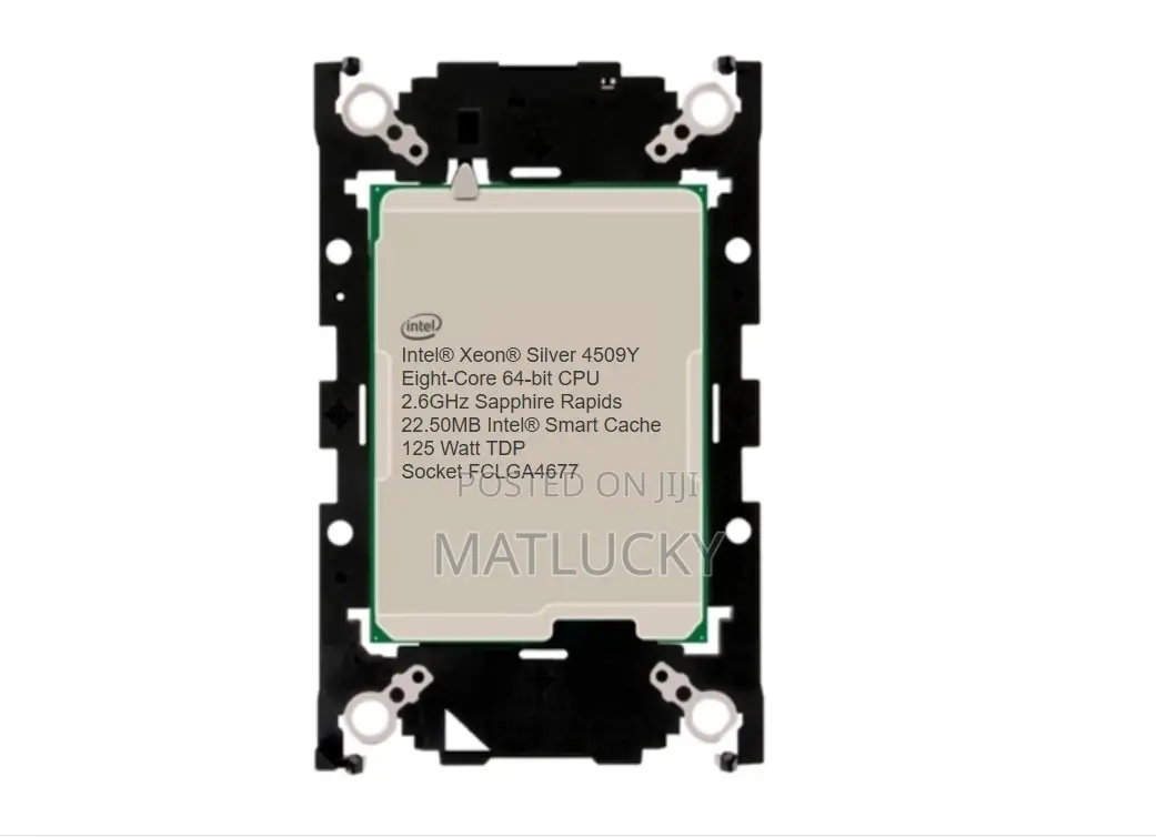 Intel Xeon-Silver 4509y 2.6ghz 8-Core Processor for Hpe