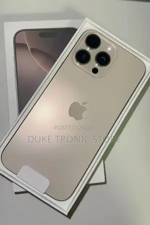 New Apple iPhone 16 Pro Max 256 GB Silver