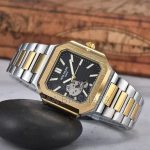Pattek Phillipe Bw 985 High Quality Gold Silver and Black