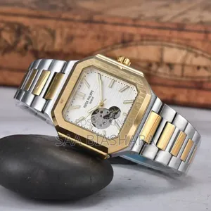 Pattek Phillipe Bw 985 High Quality Watch Gold Silver and W
