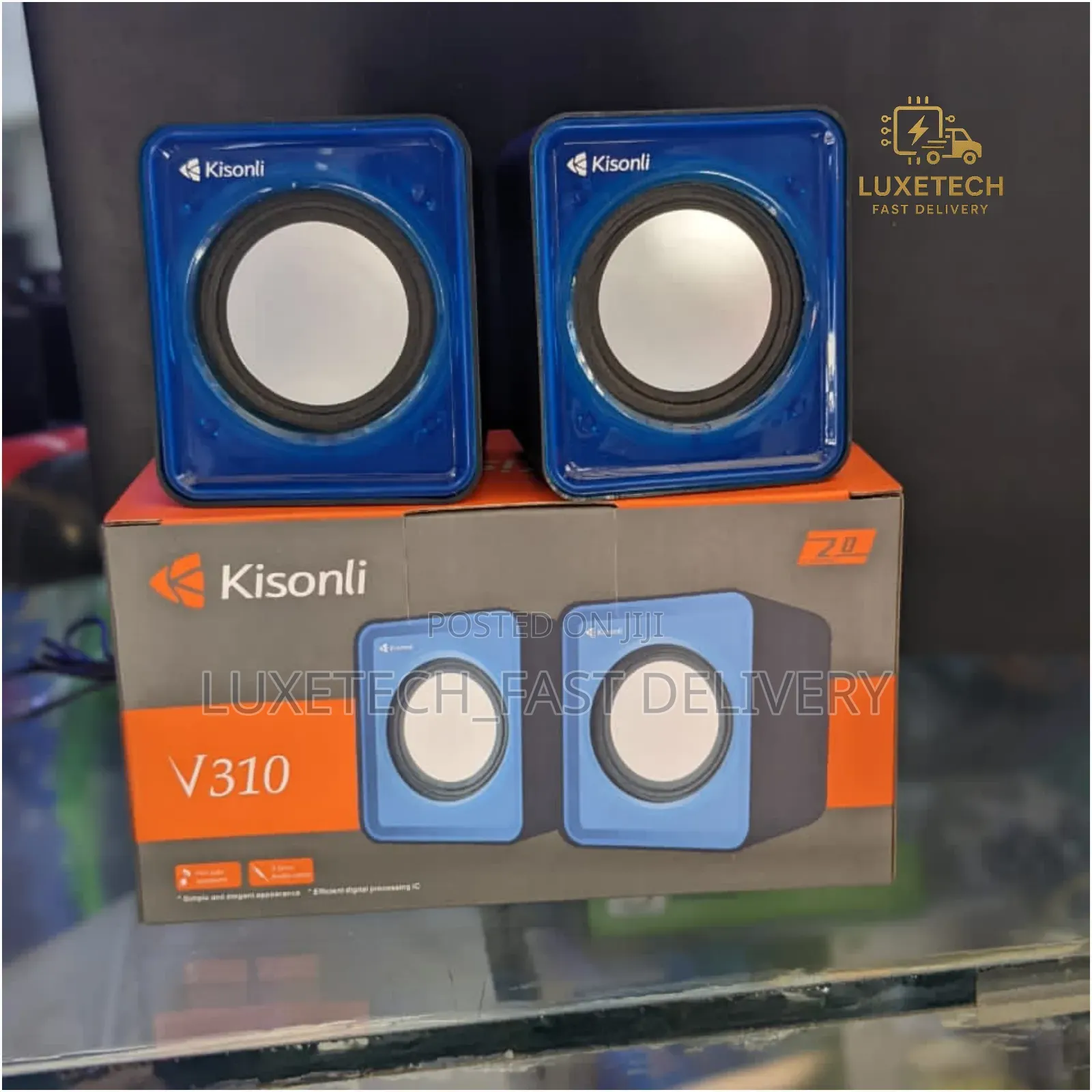 Kisonli Usb Mini Speaker for Laptops, Computers