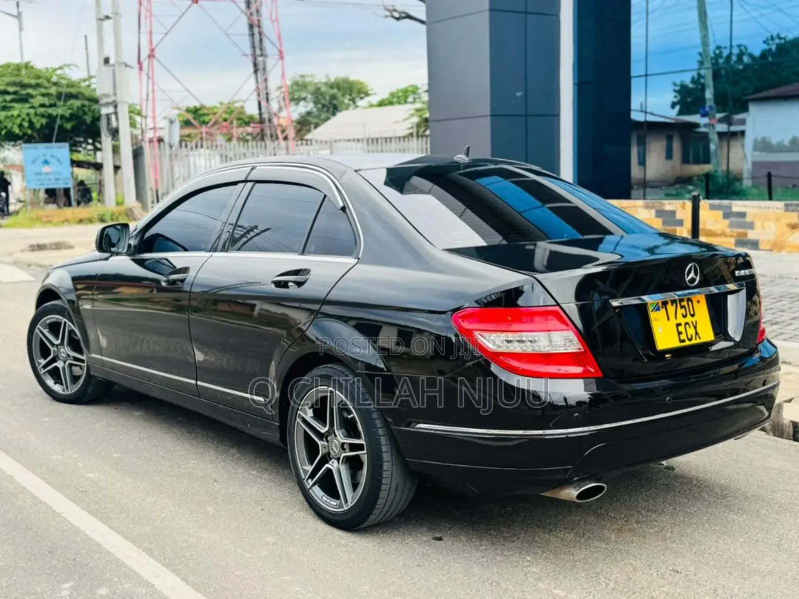 Mercedes-Benz E200 2008 Black