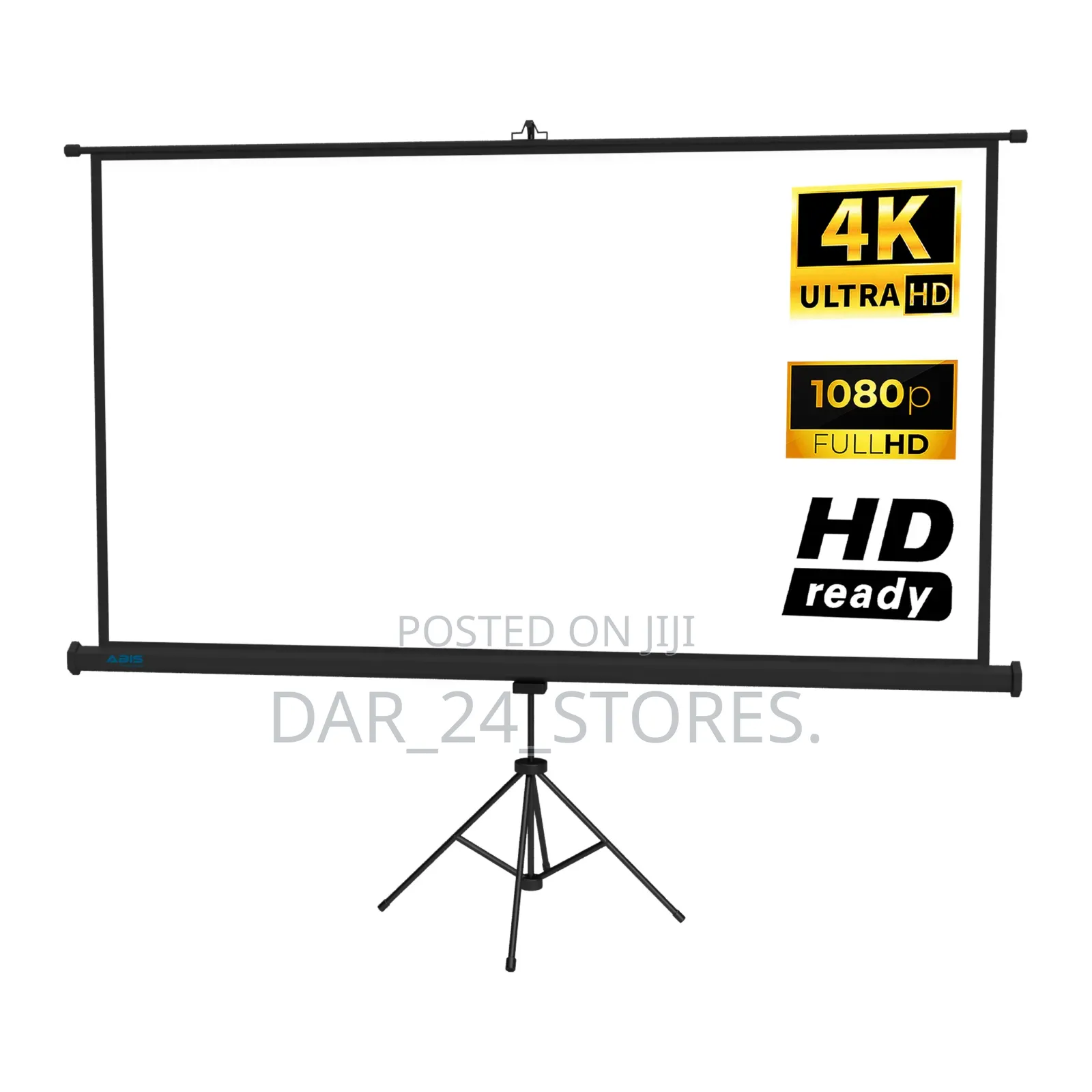 Projector Screen With Stand(150×150cm)