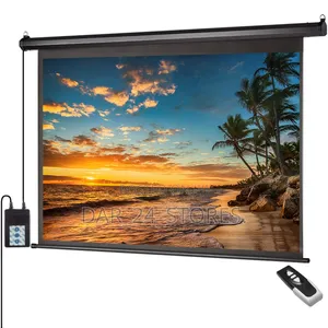Electrical Motorized Projector Screen(200×200cm)