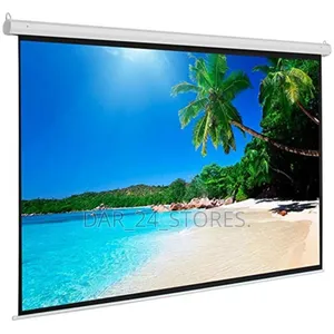 Electrical Motorized Projector Screen(200×200cm)