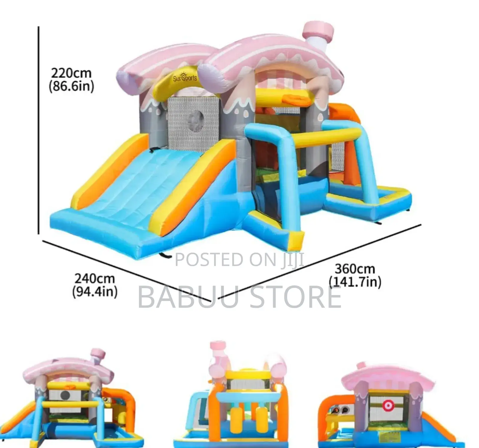 Kids Lnflatable Bouncy Castle Mini