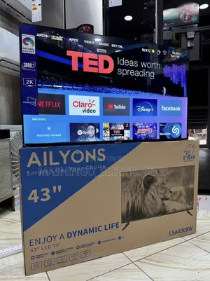 Ailyons Smart Tv 43 Inch || Frameless Full-Hd