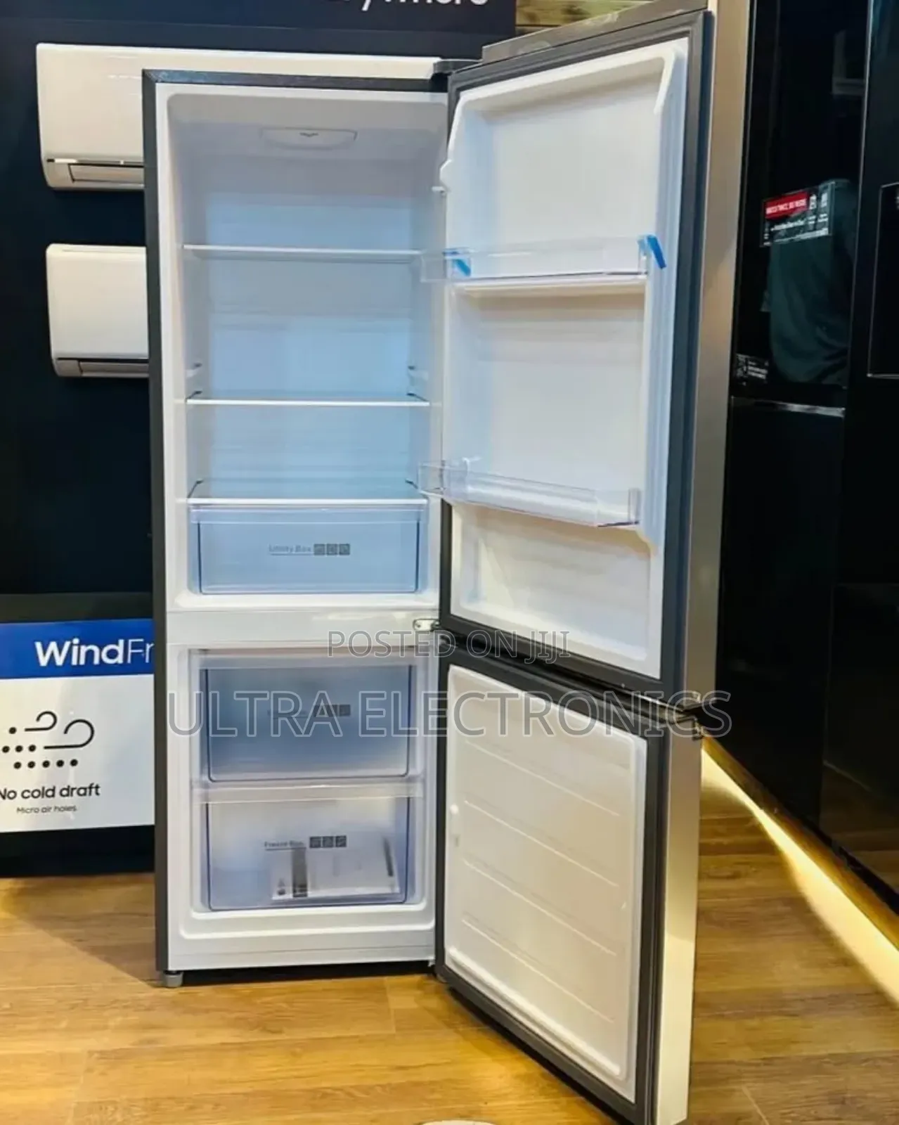 SPJ Fridge With Combi Design and Capacity of 165 Litres