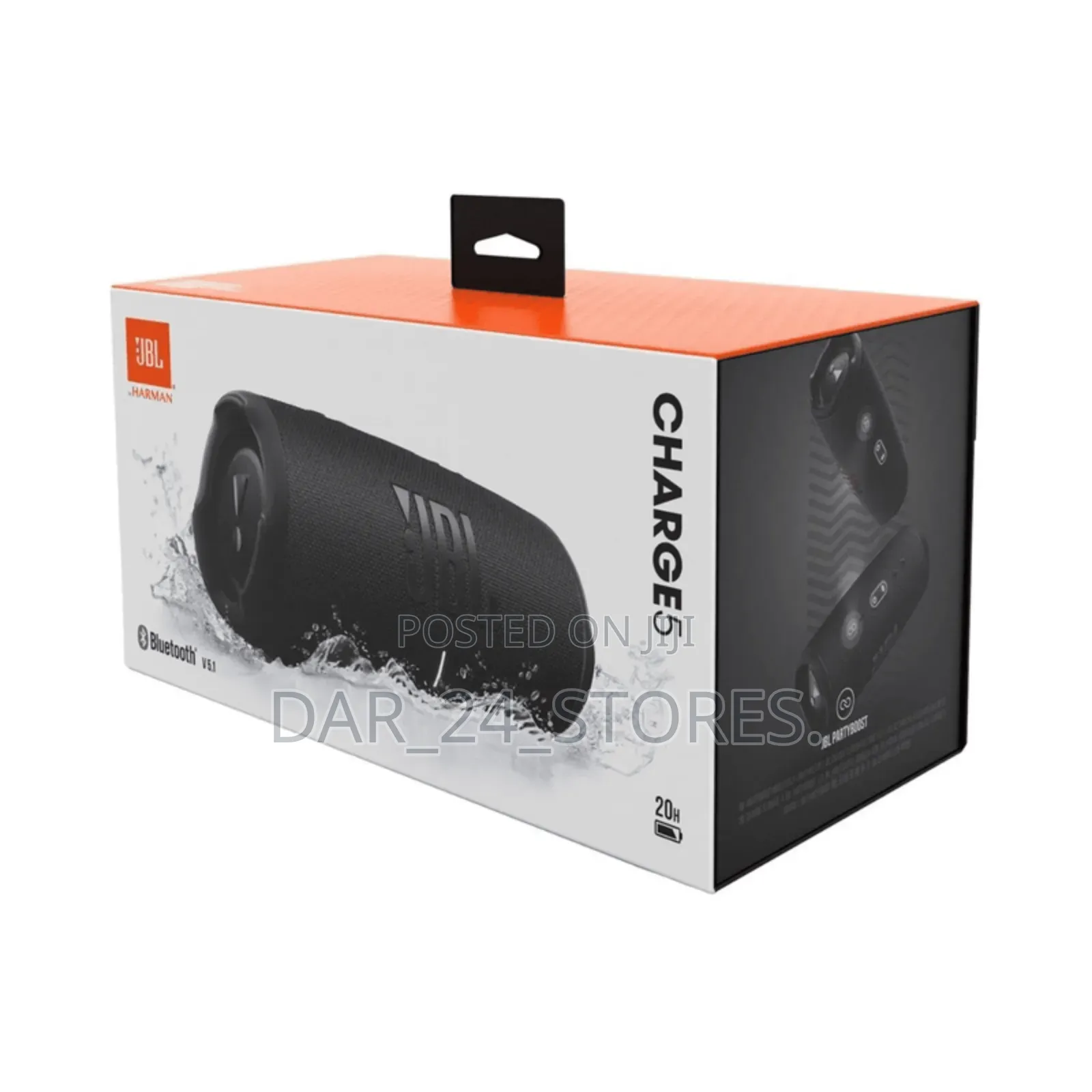 JBL Charge 5 Wireless Bluetooth Speaker.