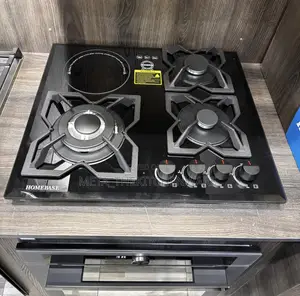 Homebase Cooker 3 Gas 1 Electric Hob