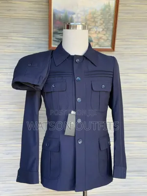 Four Pockets Ready Made Safari Suits