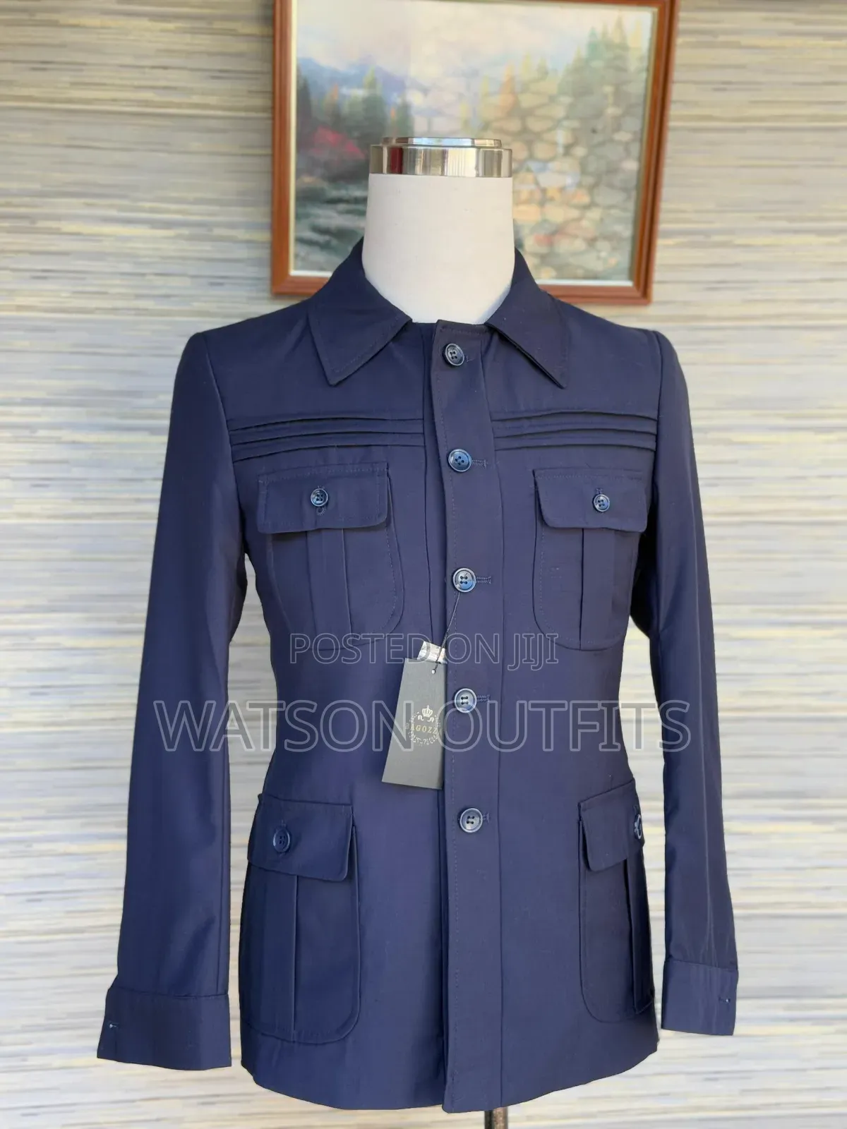 Four Pockets Ready Made Safari Suits