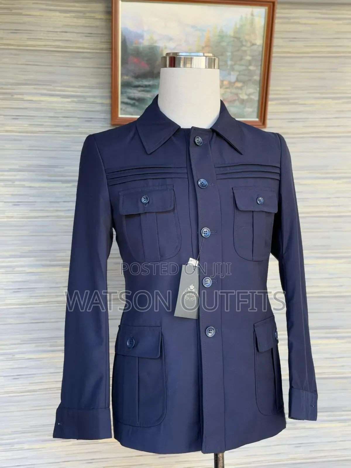 Four Pockets Ready Made Safari Suits