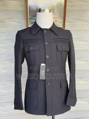 Safari Suits Za Four Pockets Coat New and Original