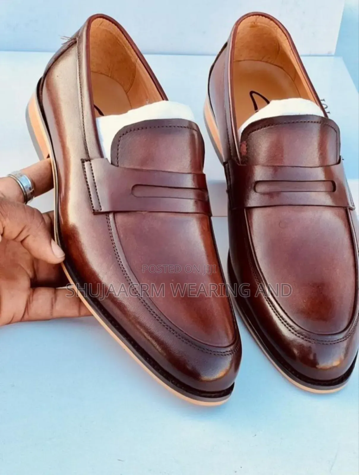 Plain Shoes/Brown Colour/Good Material