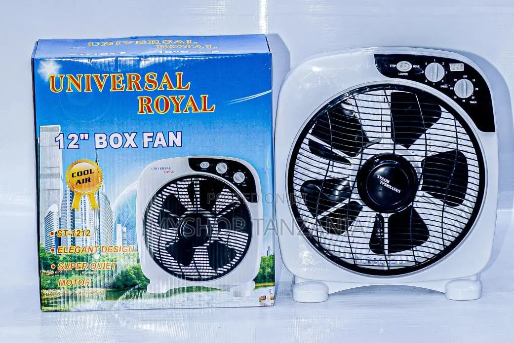 Box Table Fan Size 12