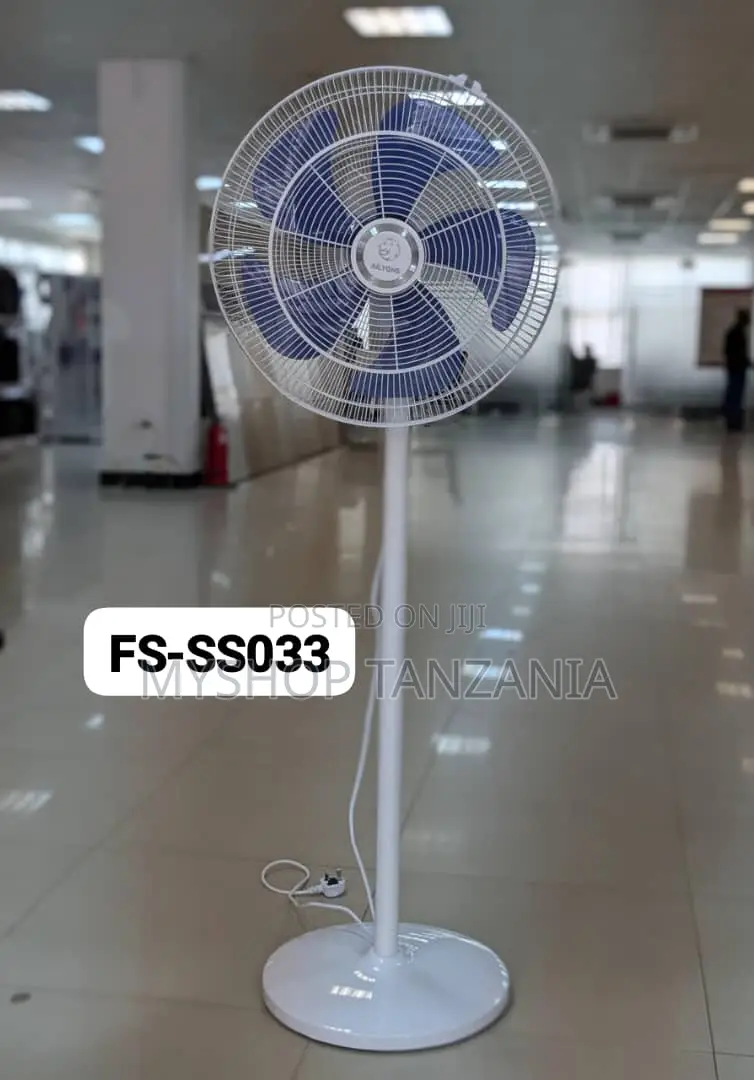 Ailyons Standing Fan Size 18-White