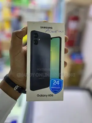 New Samsung Galaxy A06 128 GB Black