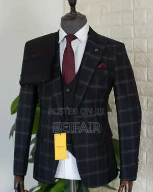 Black Draft Suit