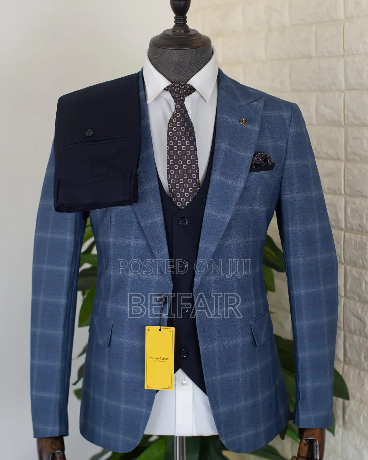 Blue Draft Suit