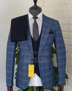 Blue Draft Suit