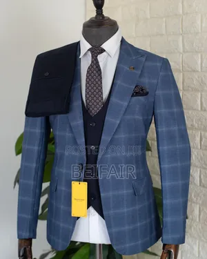 Blue Draft Suit