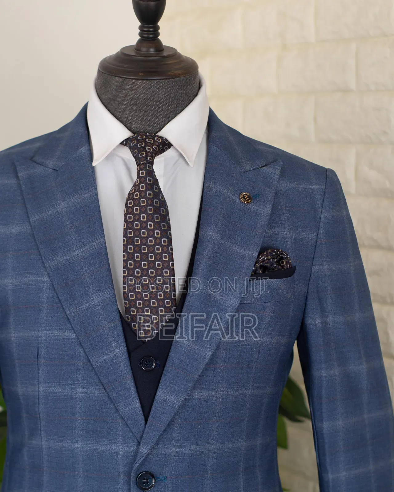 Blue Draft Suit