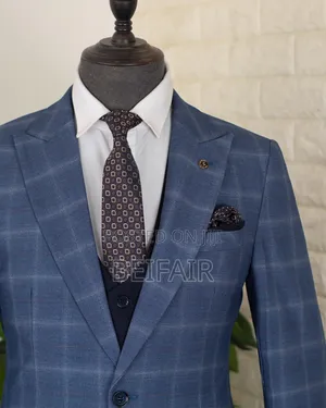 Blue Draft Suit