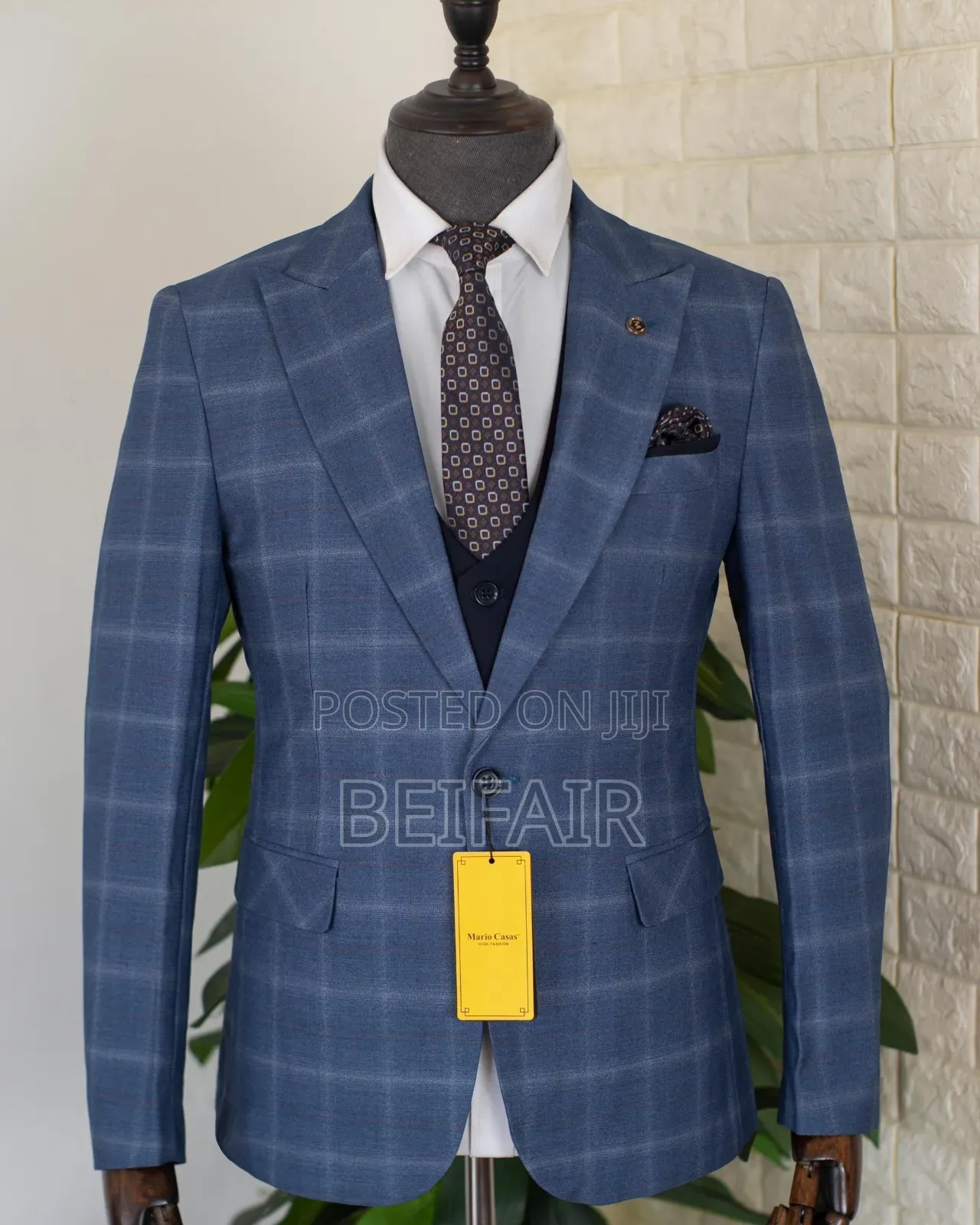 Blue Draft Suit