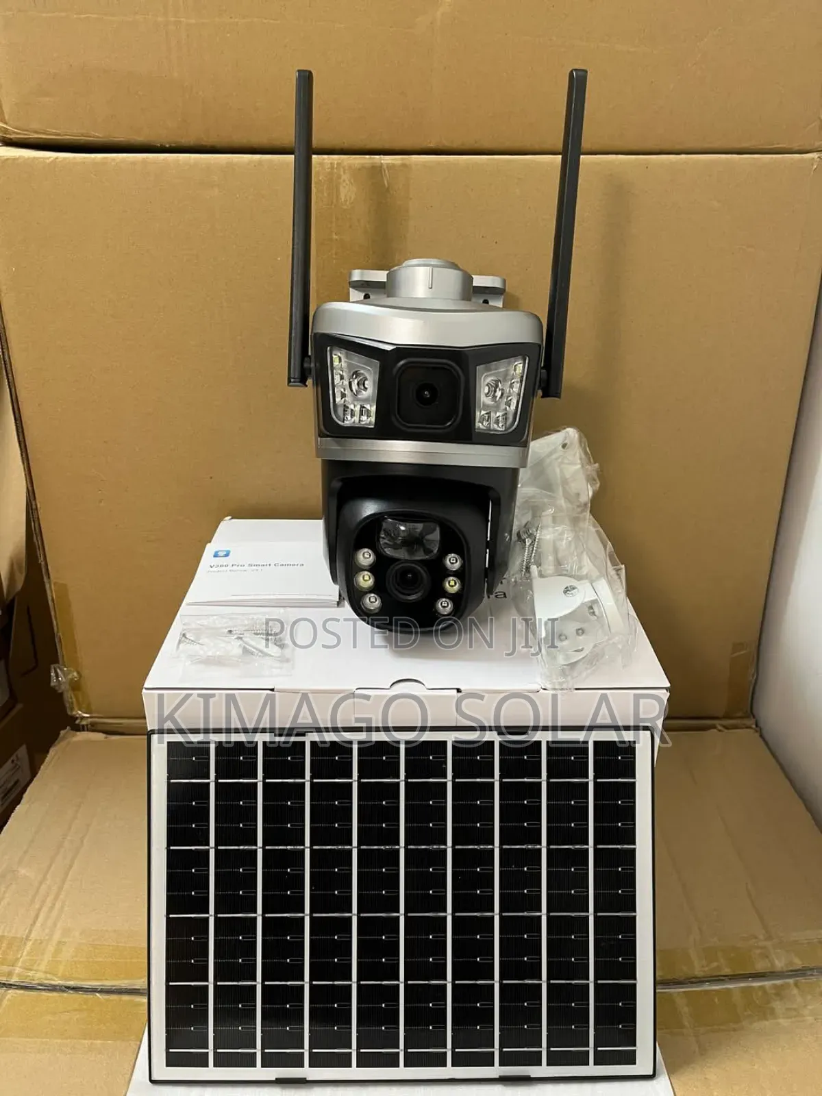 Security Camera Mp6 + Solar Panel Full Set Kwa 189,999