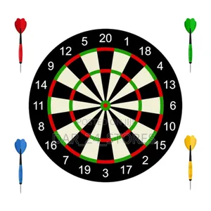 Dart Board With Staple