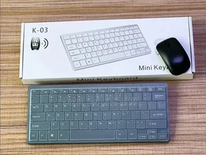 Mini Wireless Keyboard Mouse Combo