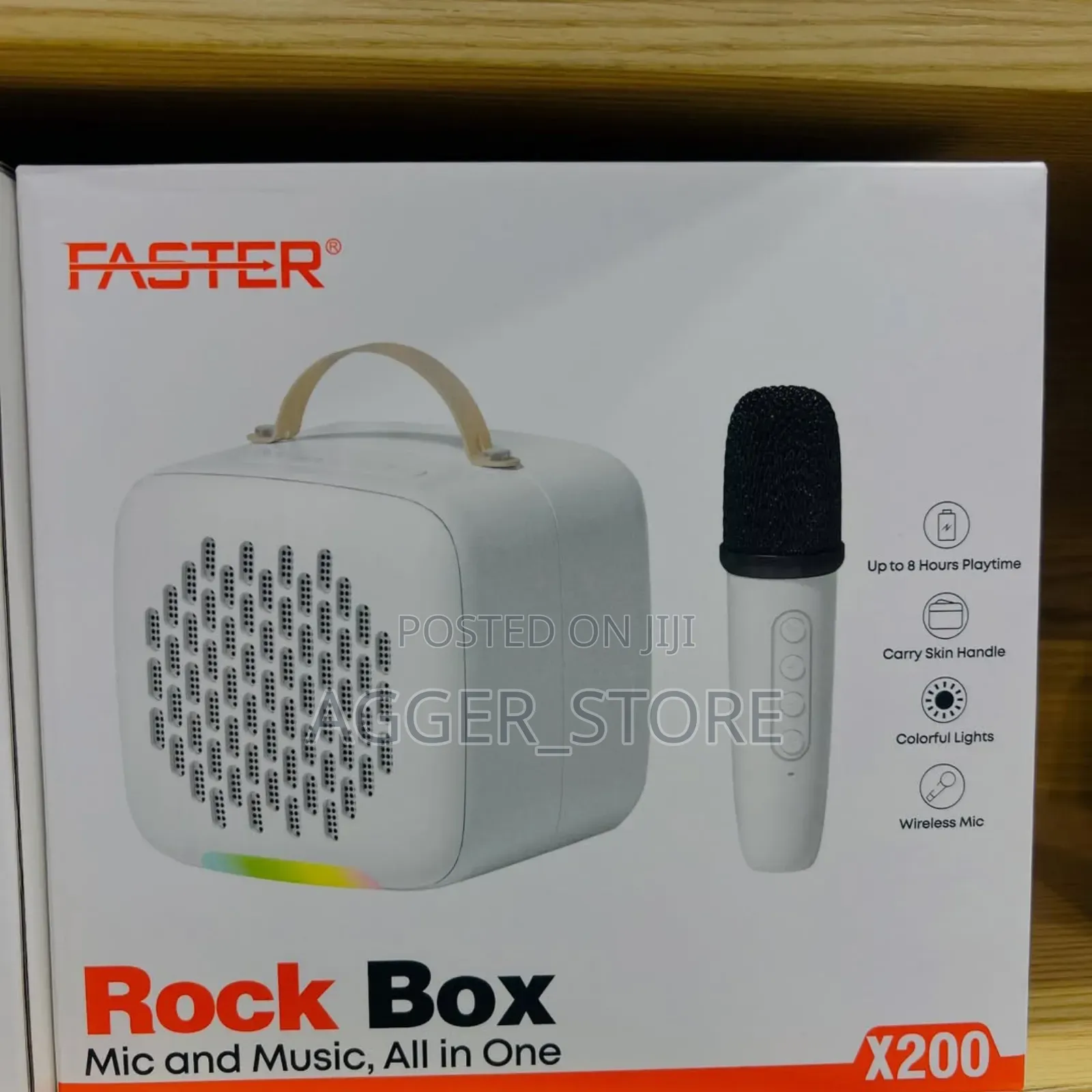 Rock Box Speaker and Mic Original