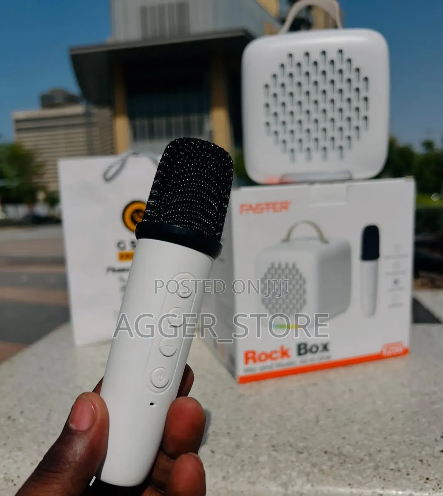Rock Box Speaker and Mic Original