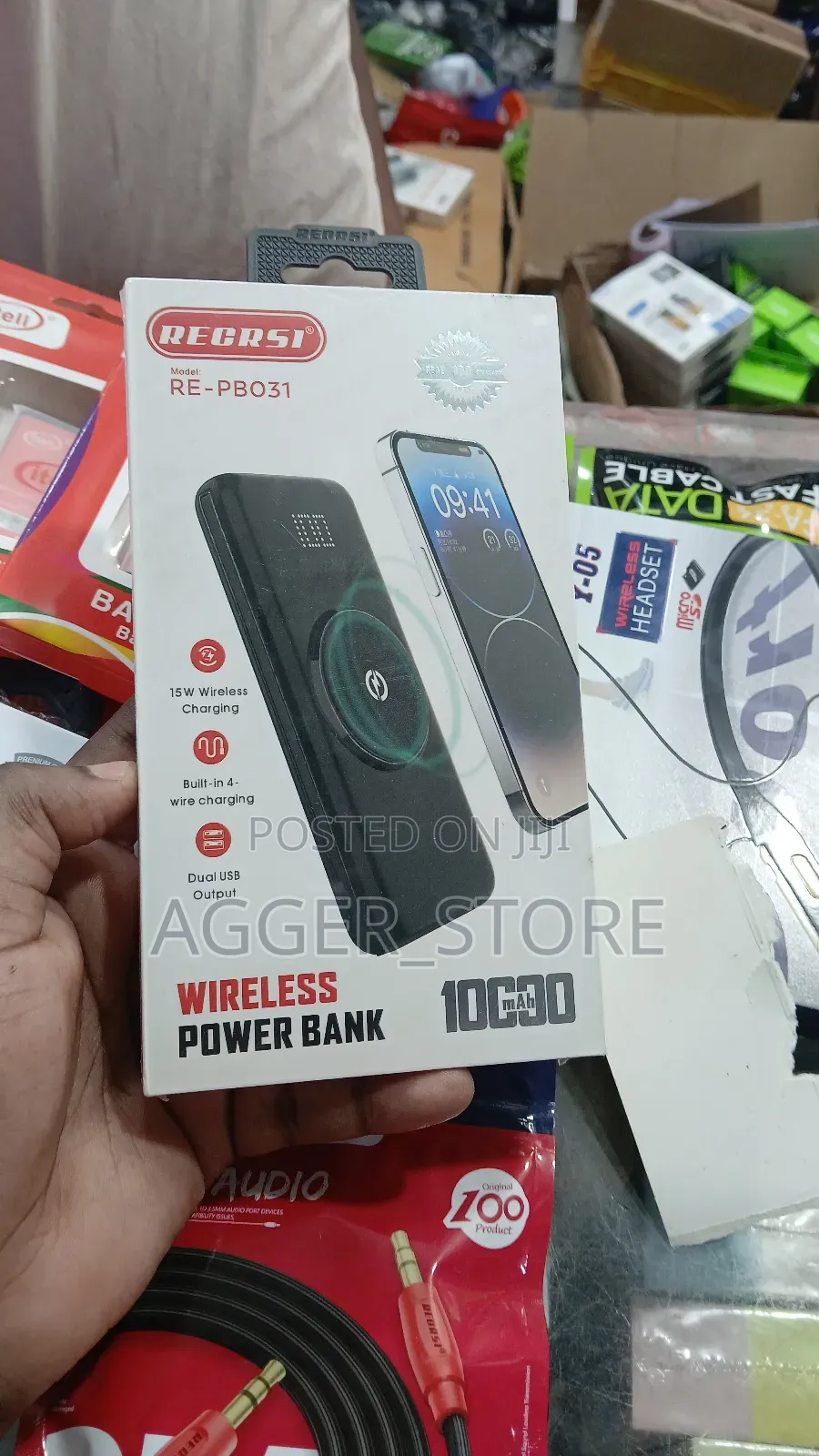Recrsi Re-Pb031 Wireless Powerbank [Magsafe]