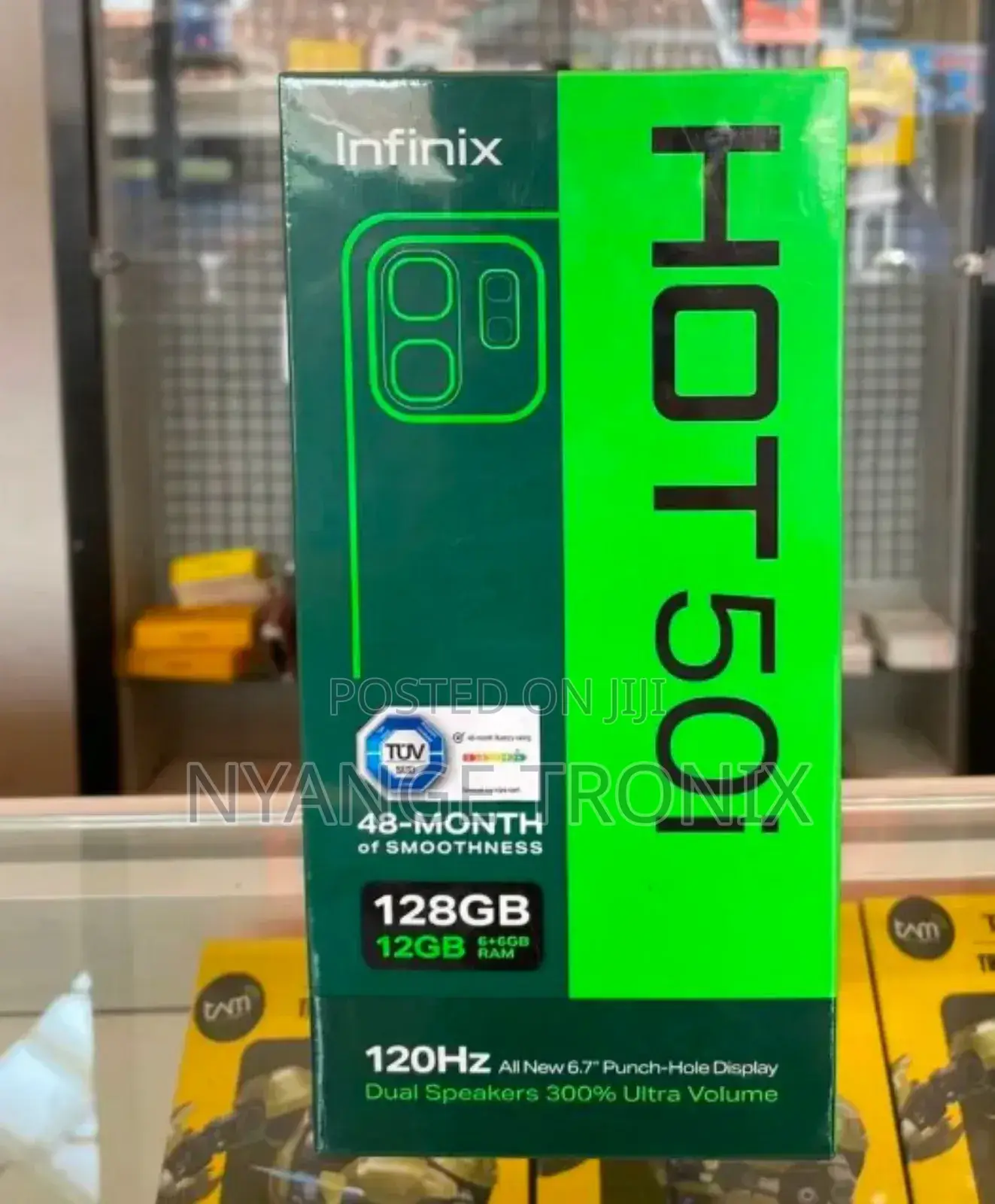 New Infinix Hot 50i 128 GB Black