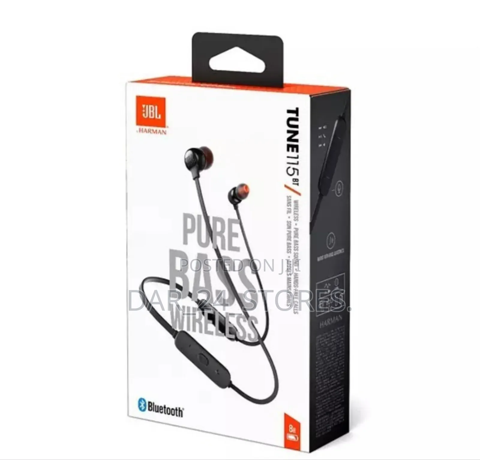 JBL Neckband Bluetooth Earphones.