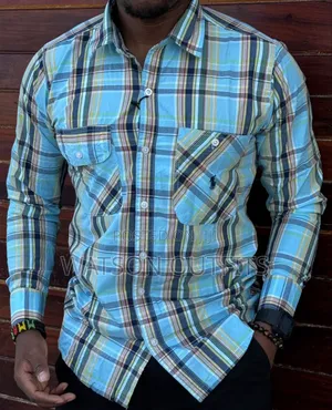 Shati Za Kiume Classically Best Za Double Pockets Original