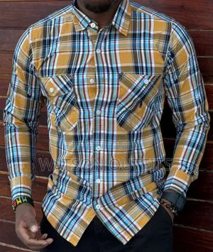 Shati Za Kiume Classically Best Za Double Pockets Original