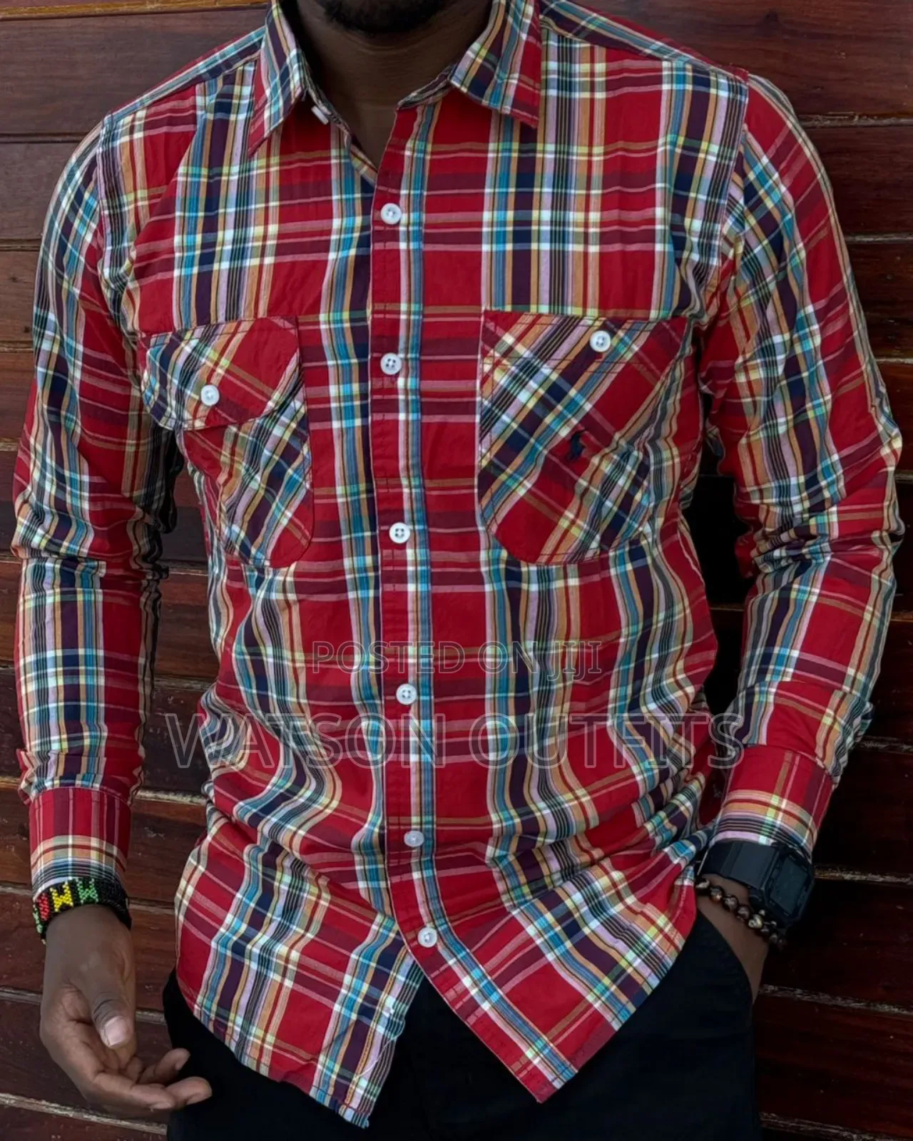 Shati Za Kiume Classically Best Za Double Pockets Original