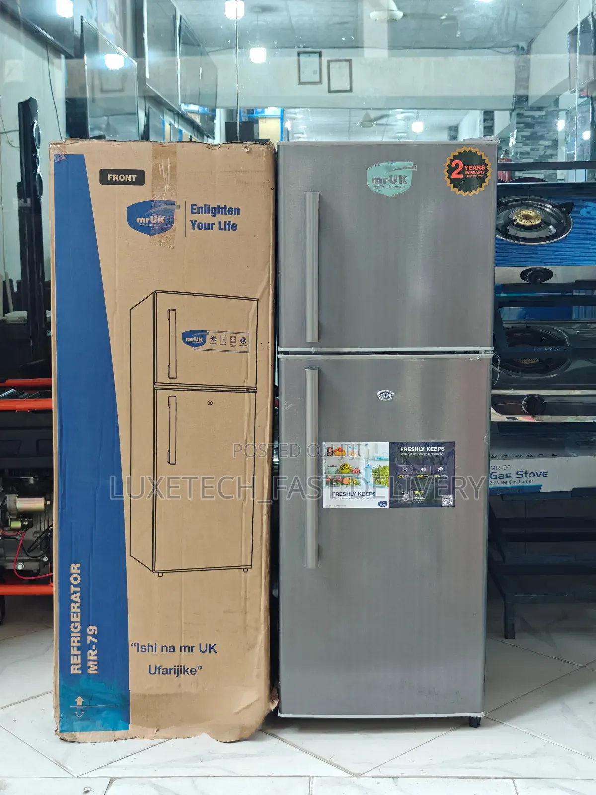 Mr Uk Refrigerator 160l Fast Cooling and Freezing
