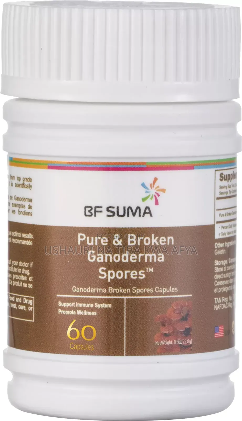 Pure and Broken Ganoderma Spores, Tiba Ya Moyo, Ini, Saratan