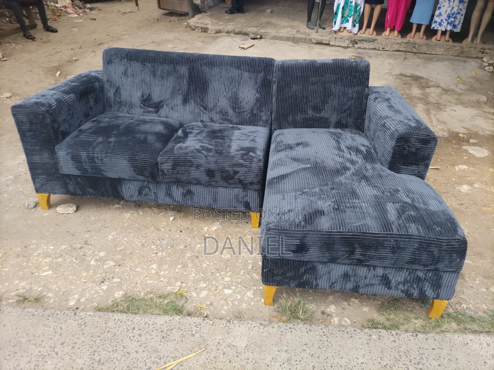 Sofa Set Ya 2:2 Gray Color