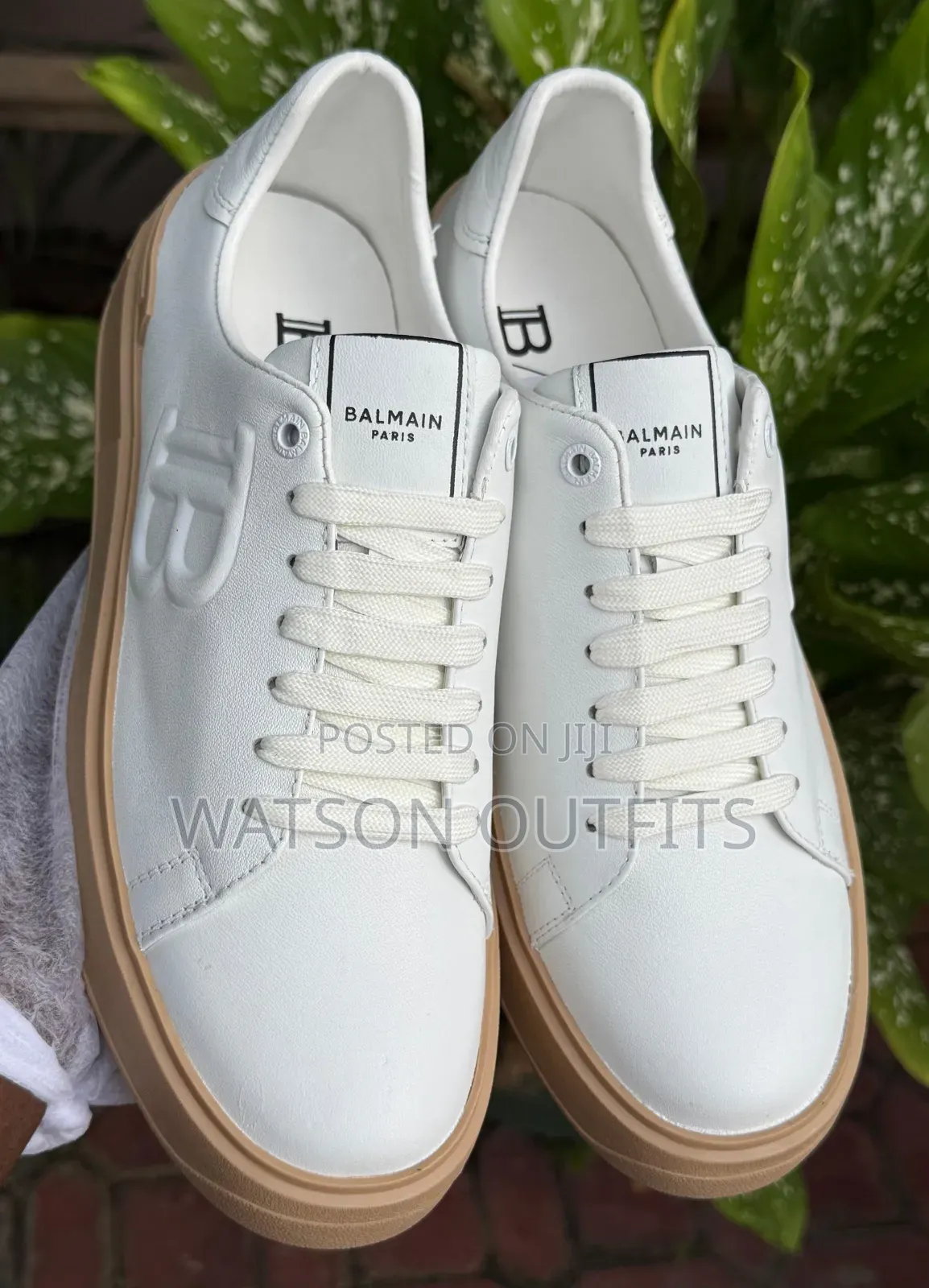 Men's Leather Shoes Za Balmain Original Na New