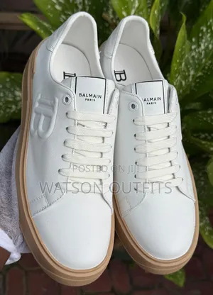 Men's Leather Shoes Za Balmain Original Na New