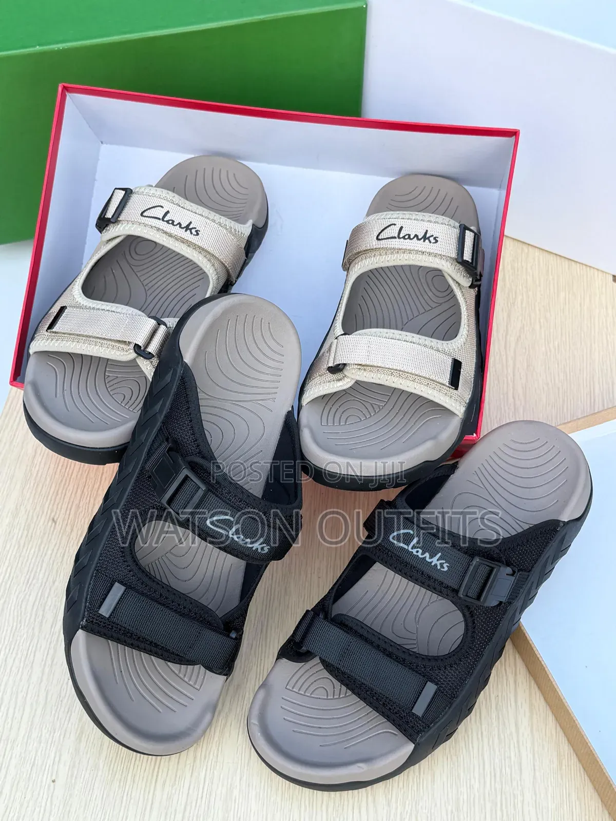 Men's Leather Sandals Za Clarks Grade One