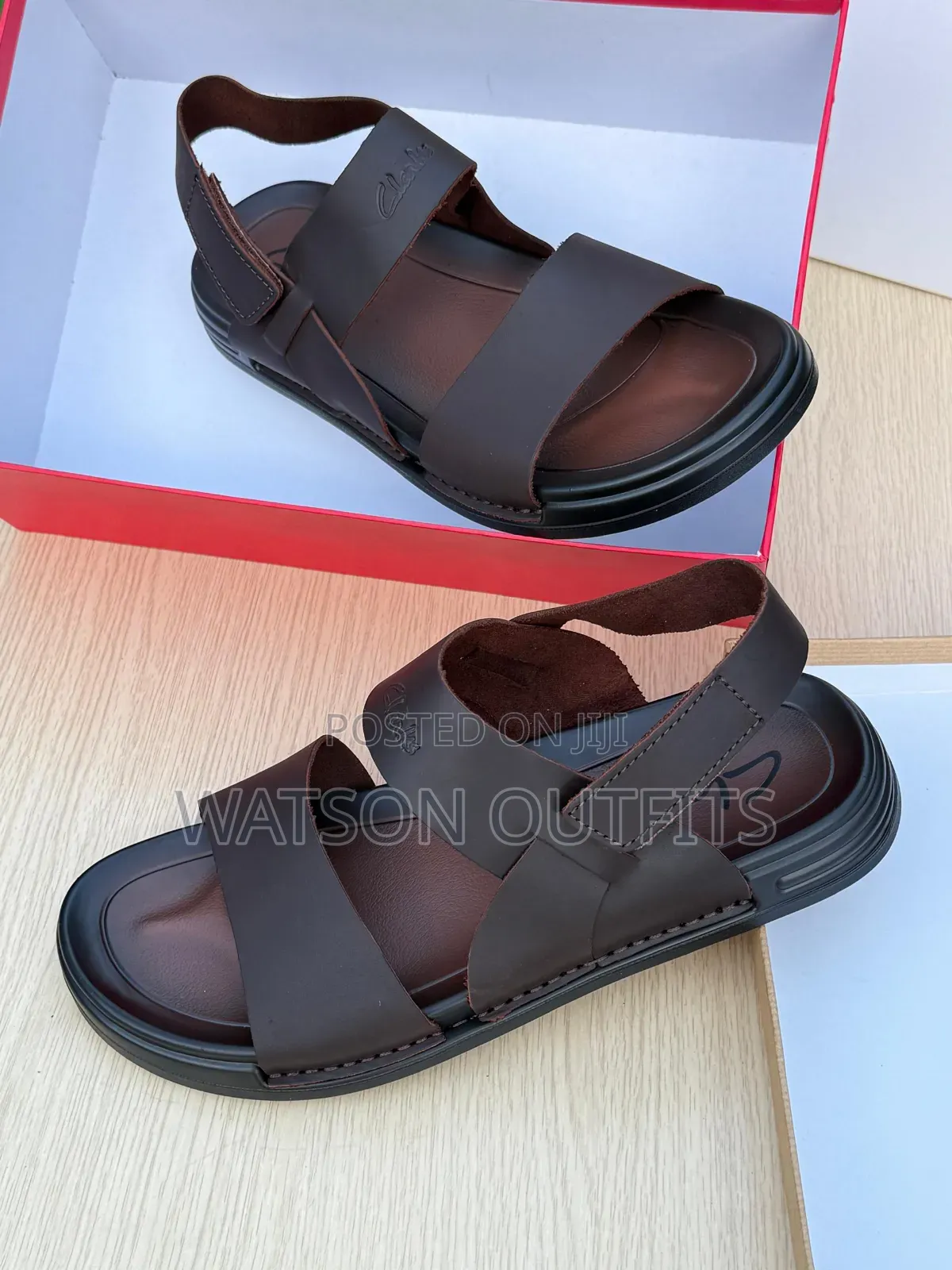 Men's Leather Sandals Za Clarks Grade One