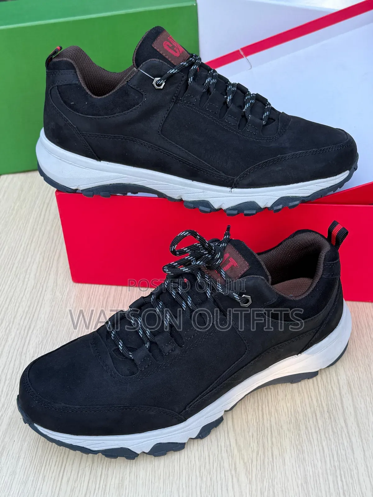 Men's Cat Leather Shoes Za Grade One Materials
