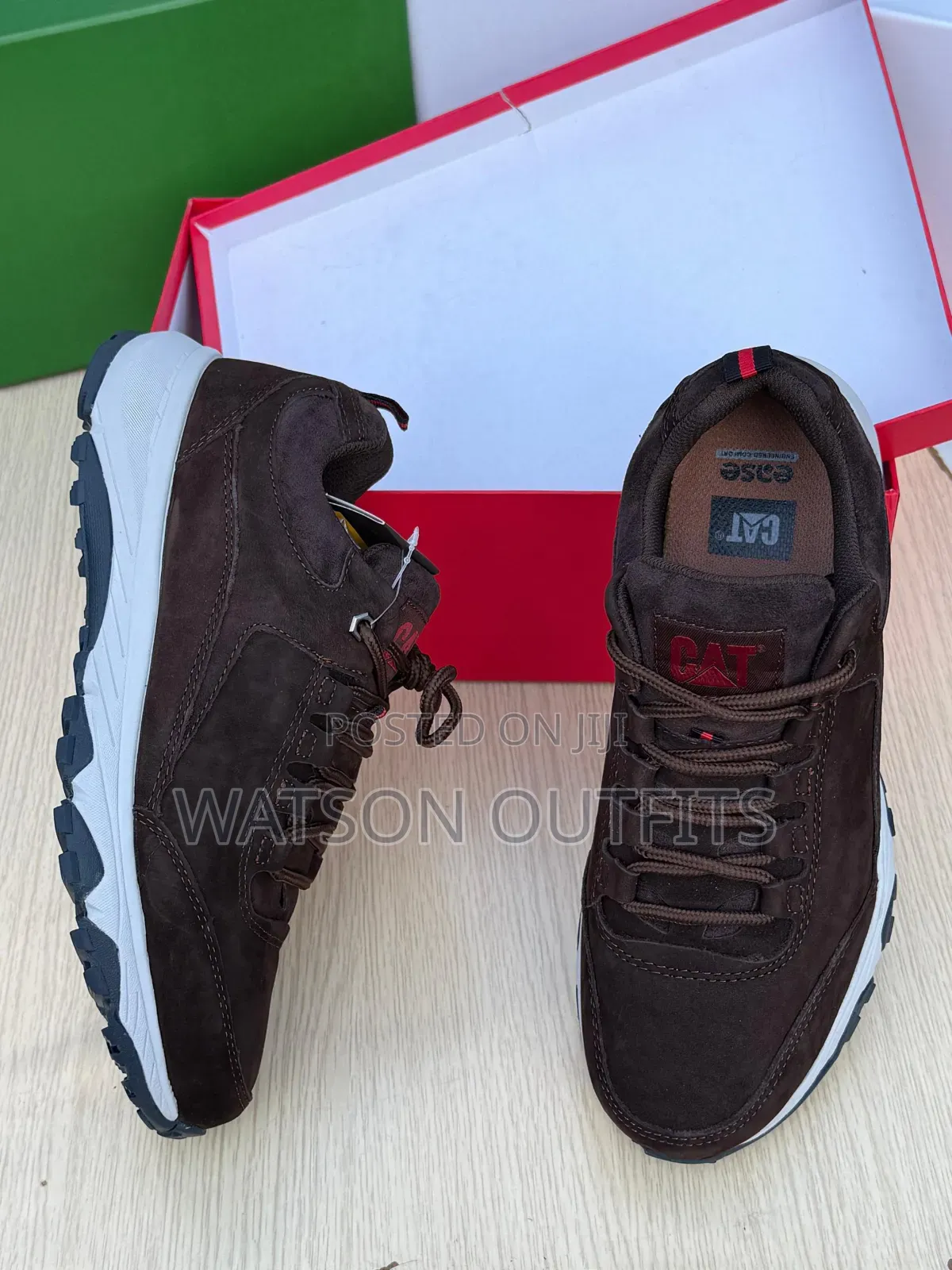 Men's Cat Leather Shoes Za Grade One Materials